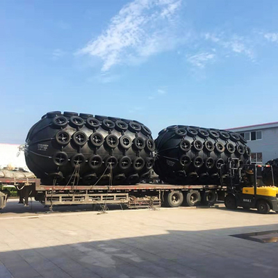 Deniz Yüzer Kauçuk Rıhtım Çamurluğu ISO17357 Yokohama Pnömatik Çamurluk