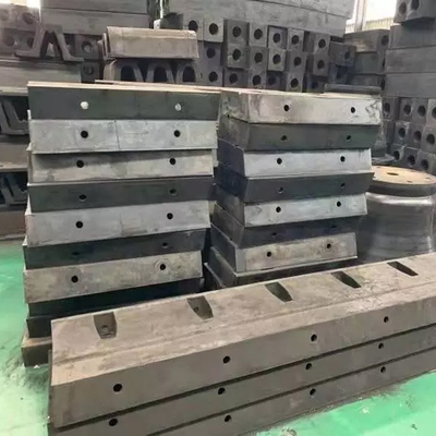 Liman Rıhtımı için Yaşlanma Karşıtı Doğal Kauçuk Bacak Çamurluk UHMW-PE Pedleri