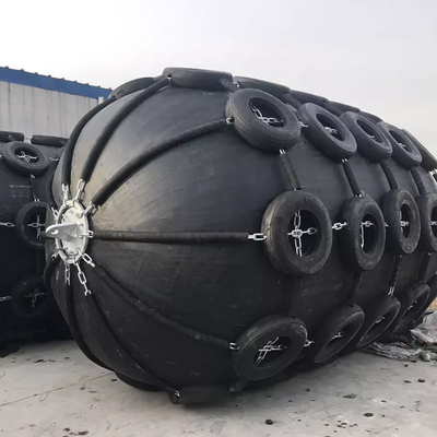 ISO17357 Standart Yokohama Deniz Kauçuk Çamurluklar 50kPa Dock 3.3*6.5M