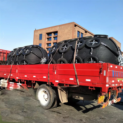 Ağır Hizmet Tipi Koruma Lastik Zinciri Ağı ile 50kPa 4.5M Yokohama Kauçuk Çamurluk
