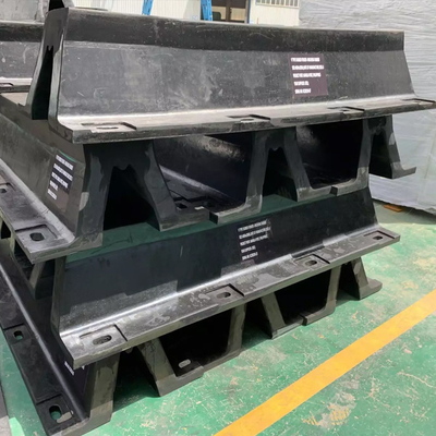 800H Siyah Kemerli Kauçuk Çamurluk V şekilli Tekne İskelesi Çamurluk Tamponu