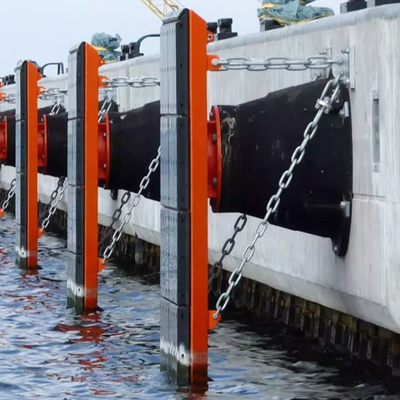 NBR 800 Cone Marine Dock Fender Siyah Renk Aşınmaya Dayanıklı