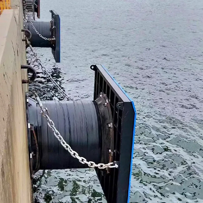 ABS Sertifikası Hücre Kauçuk Çamurluk 1600H Aşınmaya Dayanıklı Gemiler İskele Rıhtım Koruması