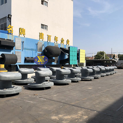 Rıhtım Rıhtımı Tee Head Bollard Mooring Marine Dökme Demir Qt450