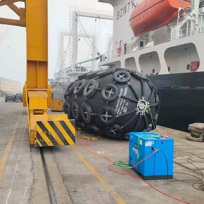 CTN Tipi Rıhtım Kauçuk Çamurluk Pnömatik Çamurluk 3.3 * 6.5M ISO17357