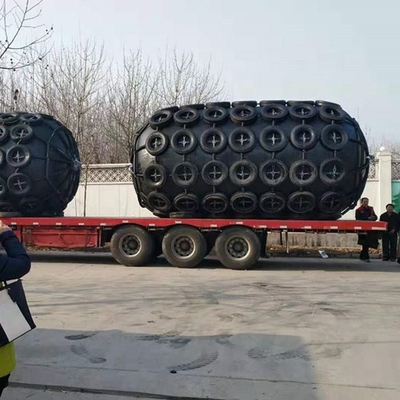 Pianc 2002 Marine 3.3 X 6.5m Yüzer Çamurluk Yokohama Uçak Lastiği ile Tekne Rıhtımı