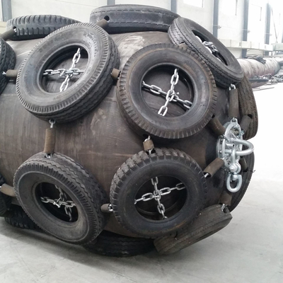 Pianc 2002 Marine 3.3 X 6.5m Yüzer Çamurluk Yokohama Uçak Lastiği ile Tekne Rıhtımı