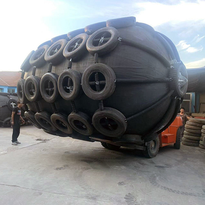 Pianc 2002 Marine 3.3 X 6.5m Yüzer Çamurluk Yokohama Uçak Lastiği ile Tekne Rıhtımı