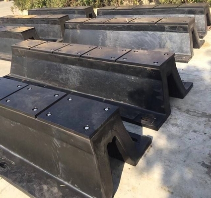 Deniz Gemileri İçin Hafif Kemer Çamurluğu Dayanıklı Doğal Kauçuk Siyah Renk