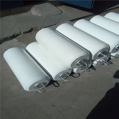 Gemi Koruması İçin Silindrik Donanma Gri Yüzen Köpük Fender