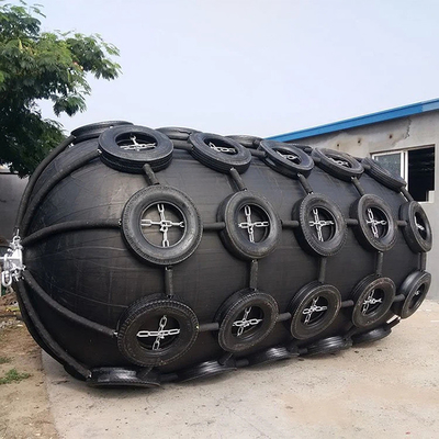 Deniz Gemisi 50kPa Pneumatik Lastik Fender Pneumatik Lastik ve Zincirlerle Doku Gemiyi Koruyun