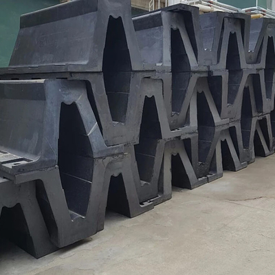 Deniz Yapıları Koruma Kauçuk Tekne Fenders V Şekilli Bumper Dock