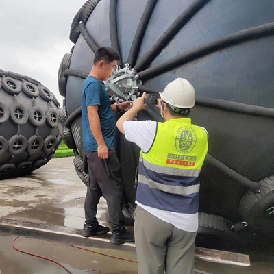 50kPa Pnömatik Kauçuk Çamurluk ISO17357-1:2014 Özellikler BV Sertifikası