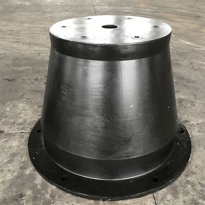 500mm Yükseklikli Konik Kauçuk Fenderler Tekne Büyük konteyner gemileri