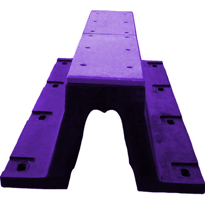 Hava koşullarına dayanıklı deniz kemeri lastik Fender V Fenders Tug Boat Fender