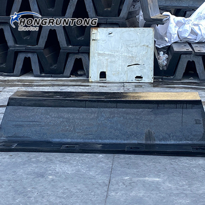 Hava koşullarına dayanıklı deniz kemeri lastik Fender V Fenders Tug Boat Fender