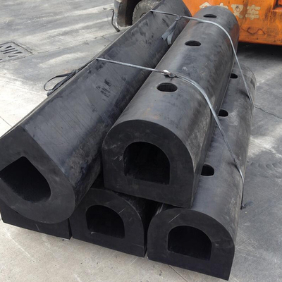 Okyanus Muhafızı D Tipi Fenders Dalga Deflectors Kauçuk Tekne Fenders Şok emici