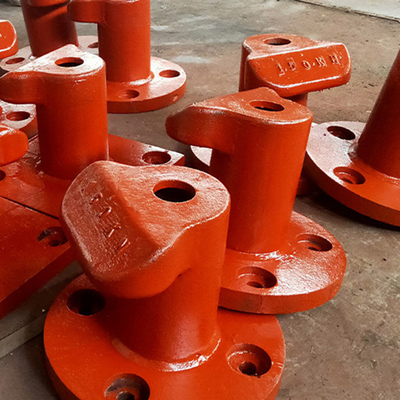 Çelik Mooring Bollards Tasarımı Gümüş Finish ISO 9001 Sertifikası