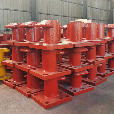 Çelik Mooring Bollards Tasarımı Gümüş Finish ISO 9001 Sertifikası