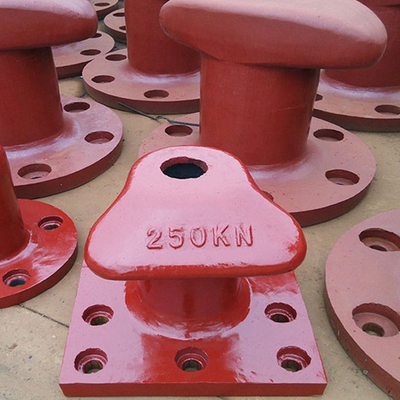 150T Deniz Çıkartma Bollard Hava Duruma Dirençli Tee Kafası