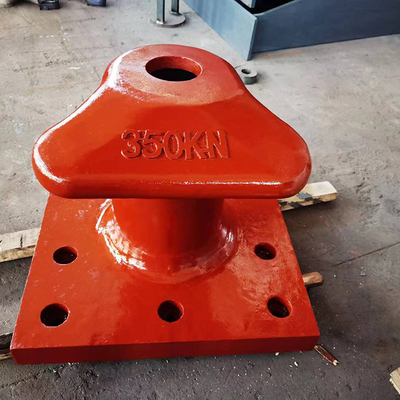 150T Deniz Çıkartma Bollard Hava Duruma Dirençli Tee Kafası