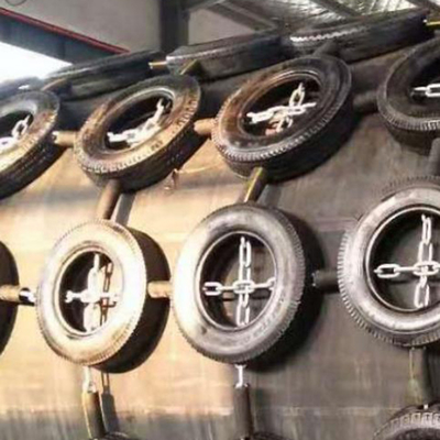 ABS tarafından sertifikalandırılmış Silindirli Gemiler için Yokohama Yüzen Fender