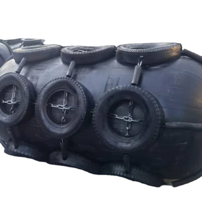 50kpa 80kpa Pnömatik Kauçuk Fender Deniz Kauçuk Fenderleri ISO17357 Standart
