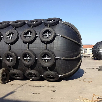 D1000 L1500 Deniz Pnömatik Kauçuk Fender Pontoon Boyu Şişme
