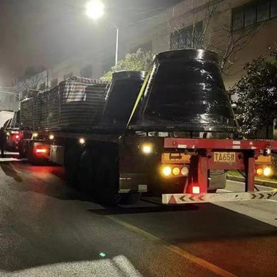 Konik Kauçuk Fender, rıhtım ve tekne koruması için Konik şeklindeki kauçuk tampon