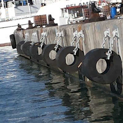 Silindrik Deniz Fenderi Deniz Koruyucu Ekipman Kapalı Deniz Fenderi Liman İşlemleri için