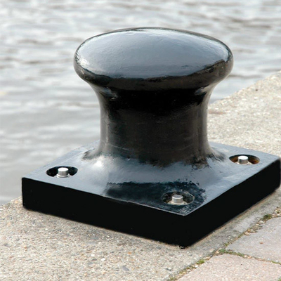 Çıkıştırma Bollard 150T dökme çelik doklama aksesuarları Wharf Pier Bollard