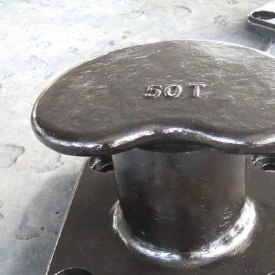 Düşük bakımlı demirleme bollardları kolay montajlı tekne bollardları yat limanları için