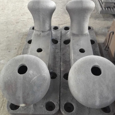 Düşük bakımlı demirleme bollardları kolay montajlı tekne bollardları yat limanları için