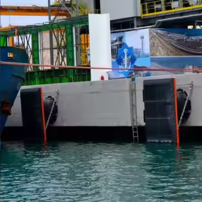 Özel Konik Kauçuk Fenders Deniz Gemi Kauçuk Fender Gemi Koruması için