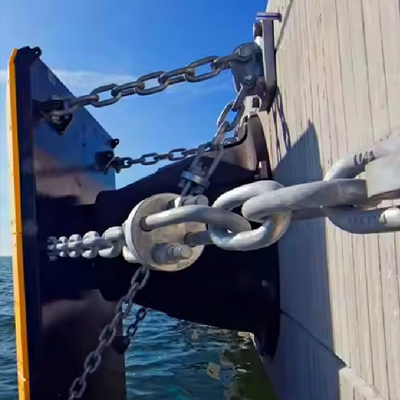 Özel Konik Kauçuk Fenders Deniz Gemi Kauçuk Fender Gemi Koruması için