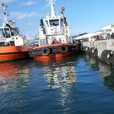Marine Dock Silindrik Kauçuk Fenders Bumper PIANC2002