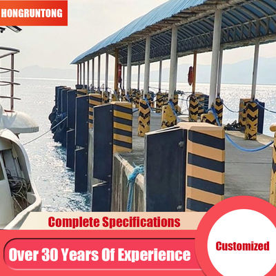 V Tipi Dock Bumper Güçlü Çarpışma Direnci Uzun Süren Dayanıklılık Kolay Montaj