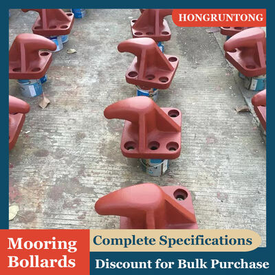 Berthing Bollards Saltwater Corrosion Resistant UV Protected Coating High Tensile Strength