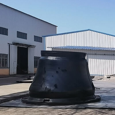 Deniz iskeletleri için yüksek enerji emici, istikrarlı açısal performans ve eşit olarak dağıtılmış kuvvetli konik kauçuk fenderleri
