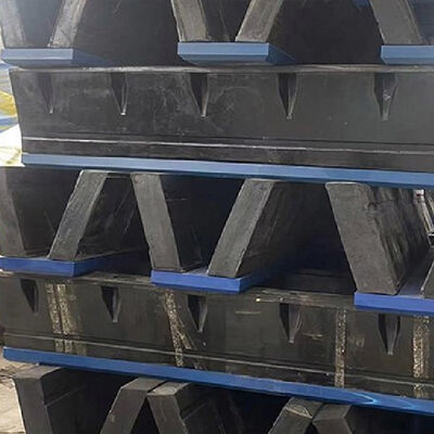 V Tipi Fender Yüksek Çarpışma Direnci Uzun Servis Süresi ve Kolay Kurulumlu Deniz Kauçuk Fender